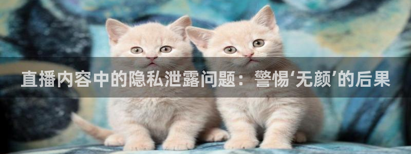 飞速nba直播在线观看：直播内容中的隐私泄露问题：警惕‘无颜’的后果